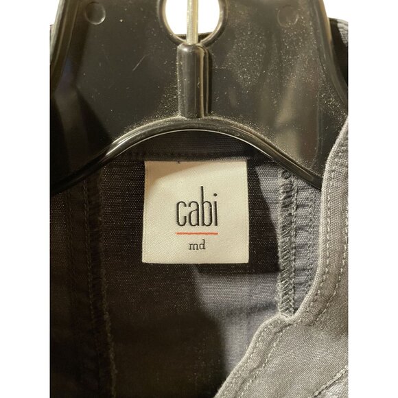 Cabi Gray‎ Cotton Cropped Jacket Long Sleeve - Picture 4 of 5